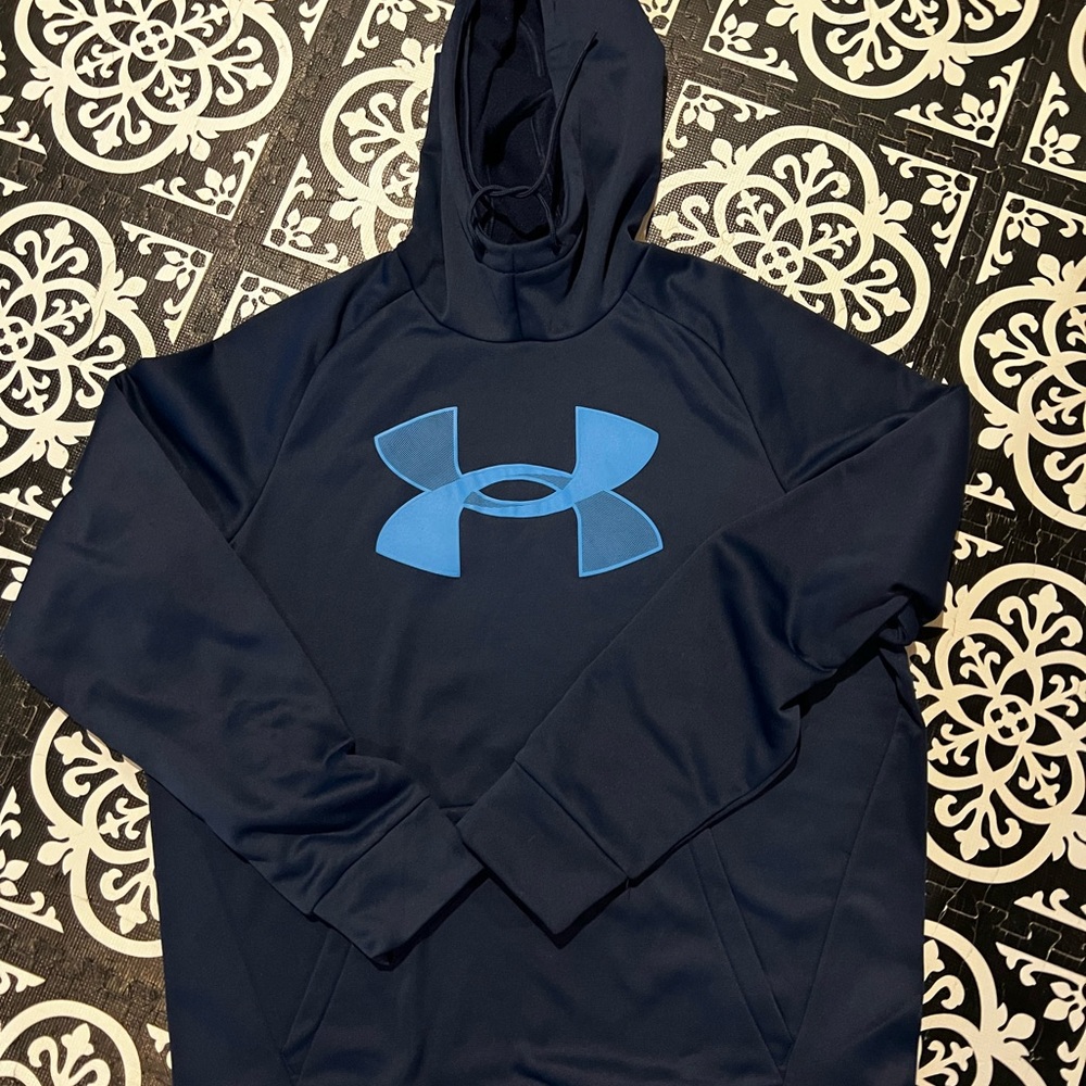 Under Armour Men's Navy Blue Hoodie